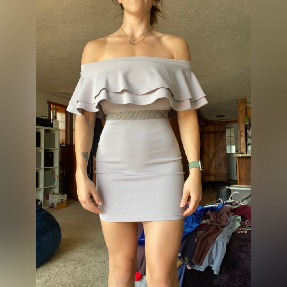 Off the shoulder dress